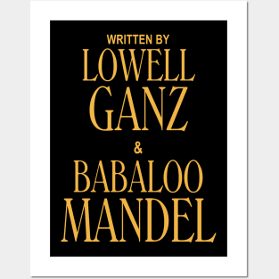 Written by Lowell Ganz & Babaloo Mandel Posters and Art